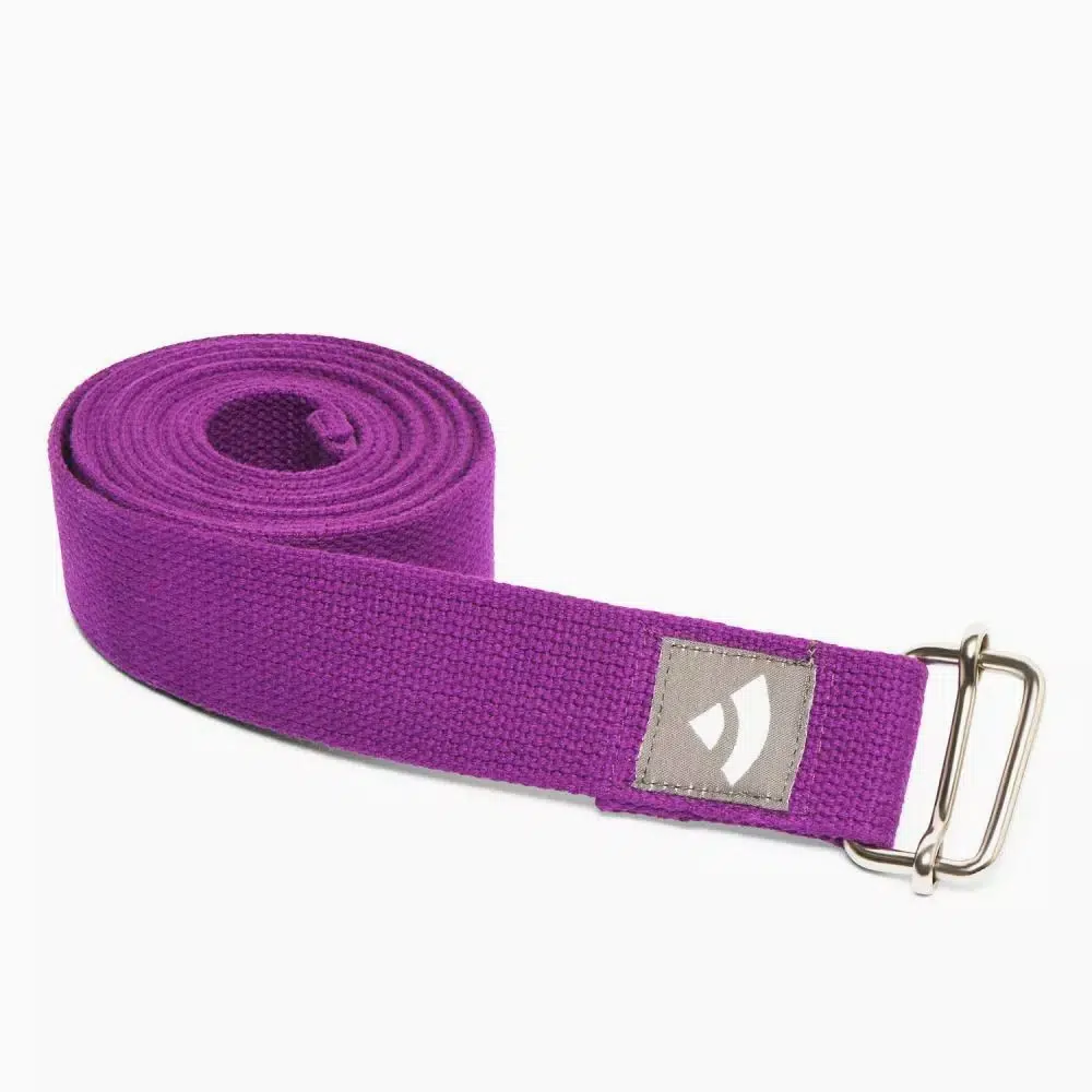 Bodynova Yogagurt ASANA BELT 2,5 m in Lila