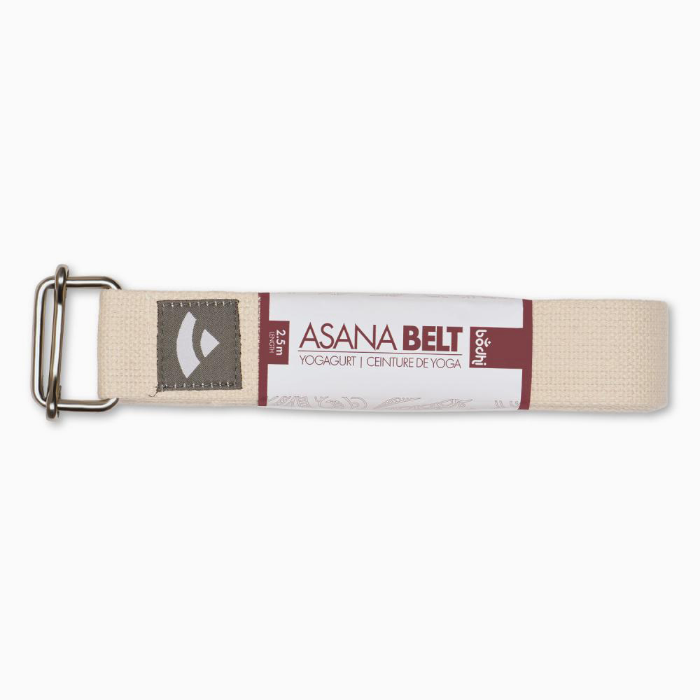 Bodynova Yogagurt ASANA BELT 2,5 m in Natur