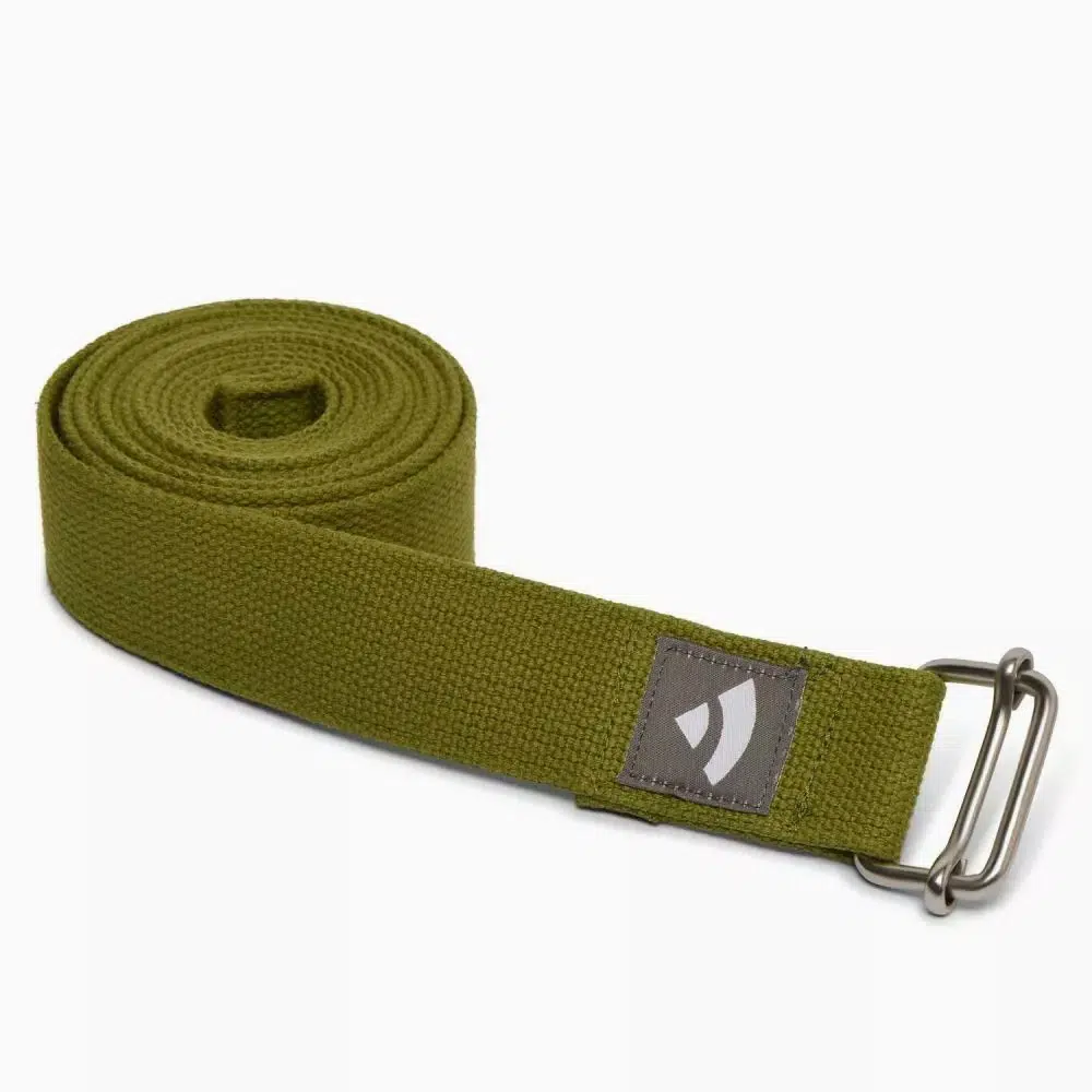 Bodynova Yogagurt ASANA BELT 2,5 m in Olivgrün