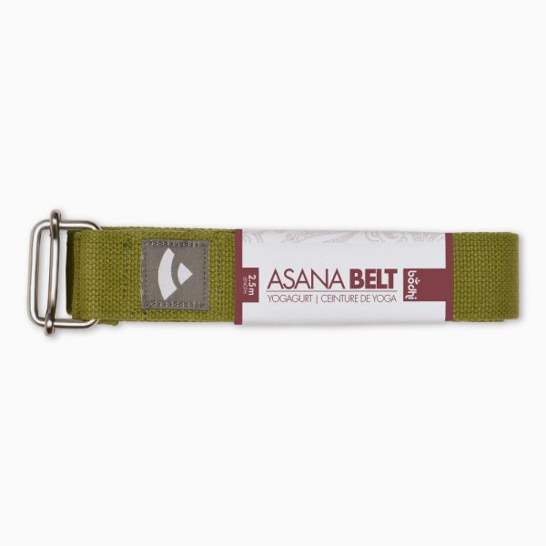 Bodynova Yogagurt ASANA BELT 2,5 m in Olivgrün