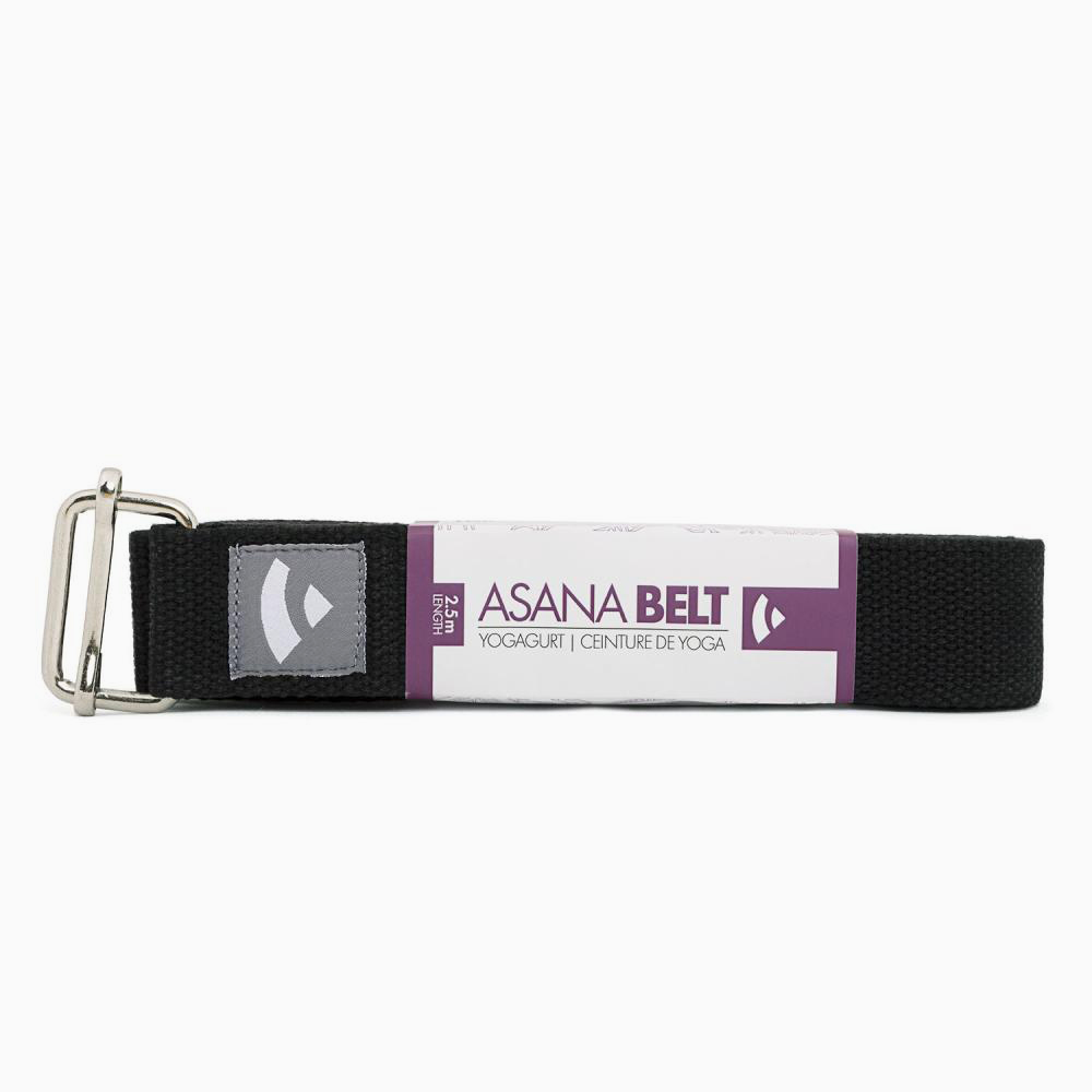 Bodynova Yogagurt ASANA BELT 2,5 m in Schwarz
