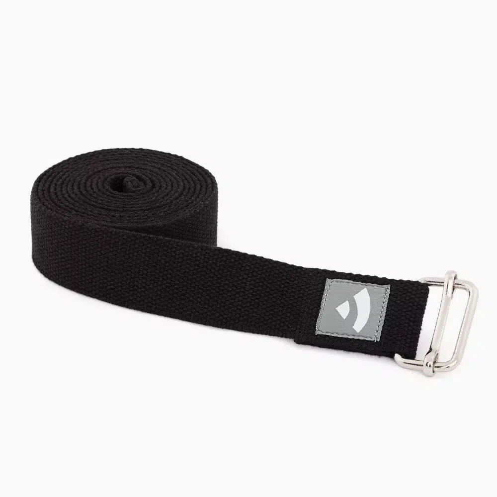 Bodynova Yogagurt ASANA BELT 2,5 m in Schwarz