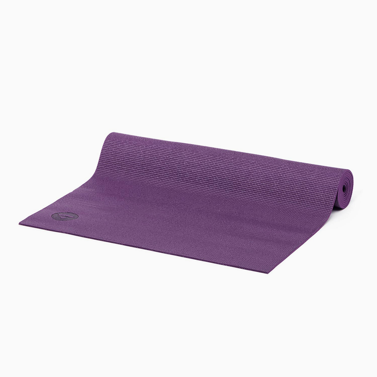 PVC Yogamatte Asana Mat Aubergine