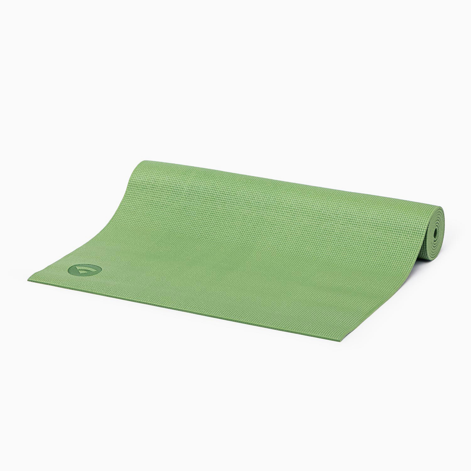 PVC Yogamatte Asana Mat Olivgrün