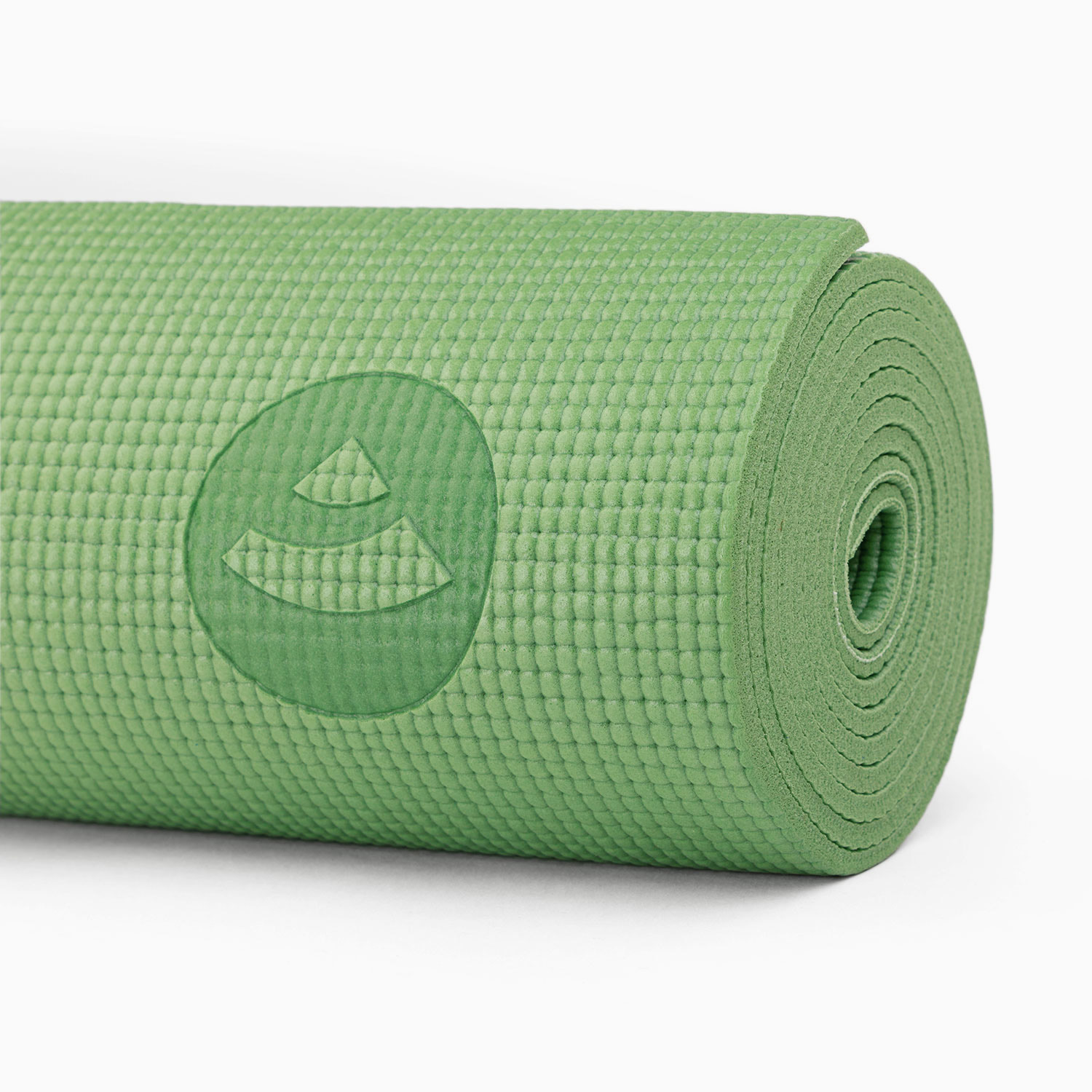 PVC Yogamatte Asana Mat Olivgrün