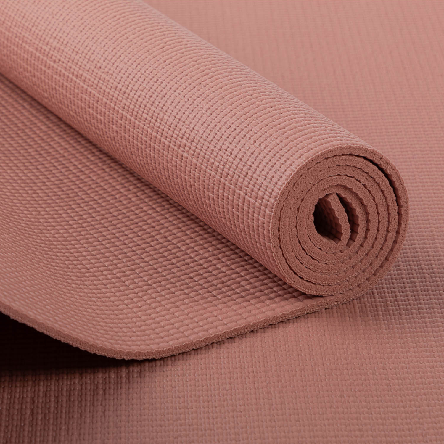 PVC Yogamatte Asana Mat Rose Tan