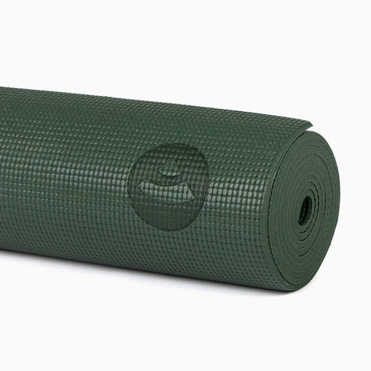 PVC Yogamatte Asana Mat Waldgrün