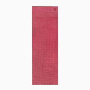 PVC Yogamatte Asana Mat Weinrot