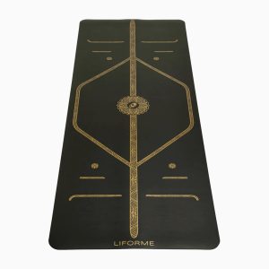 Liforme Yogamatte Black & Gold