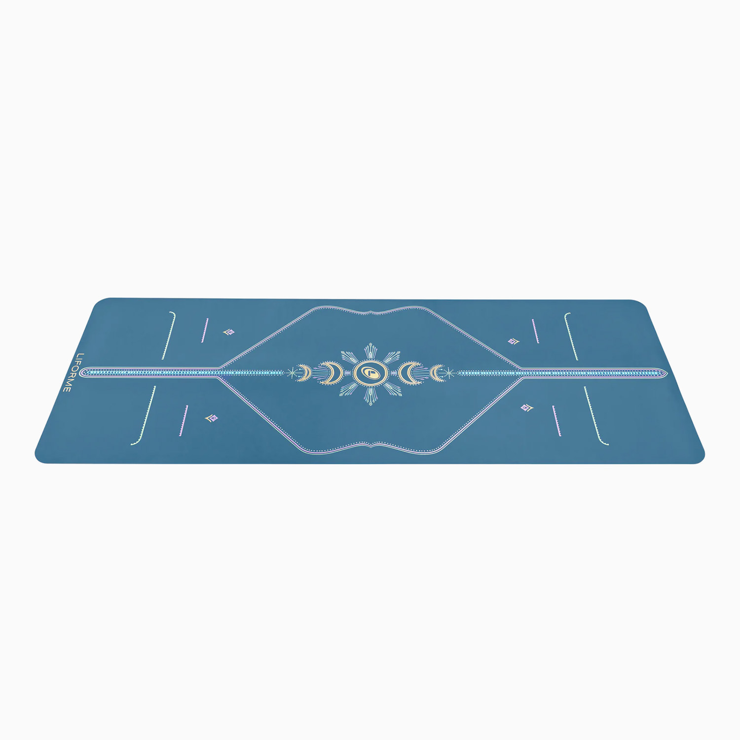 Yogafürdich Liforme Yogamatte Cosmic Moon Blau