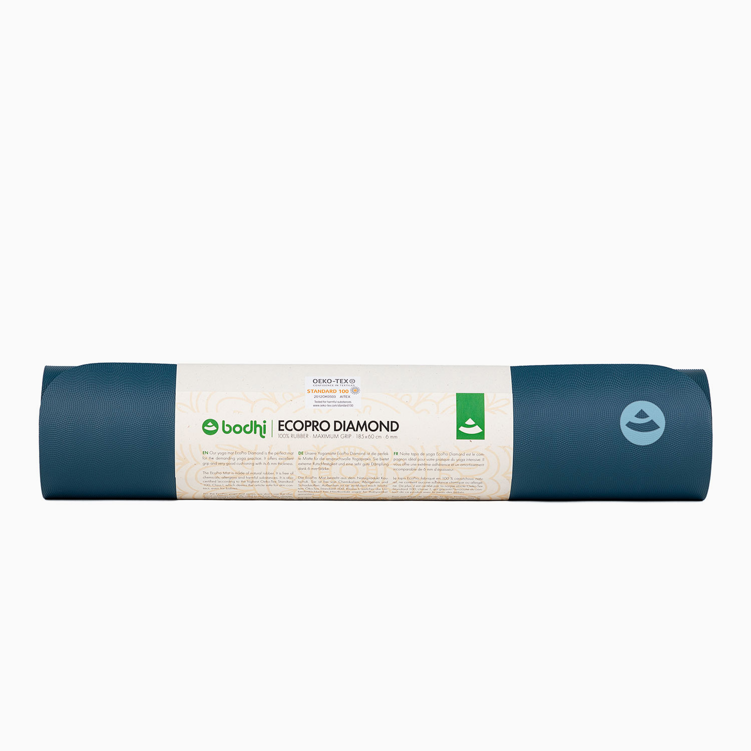 Yogamatte EcoPro Diamond Naturkautschuk Ozean