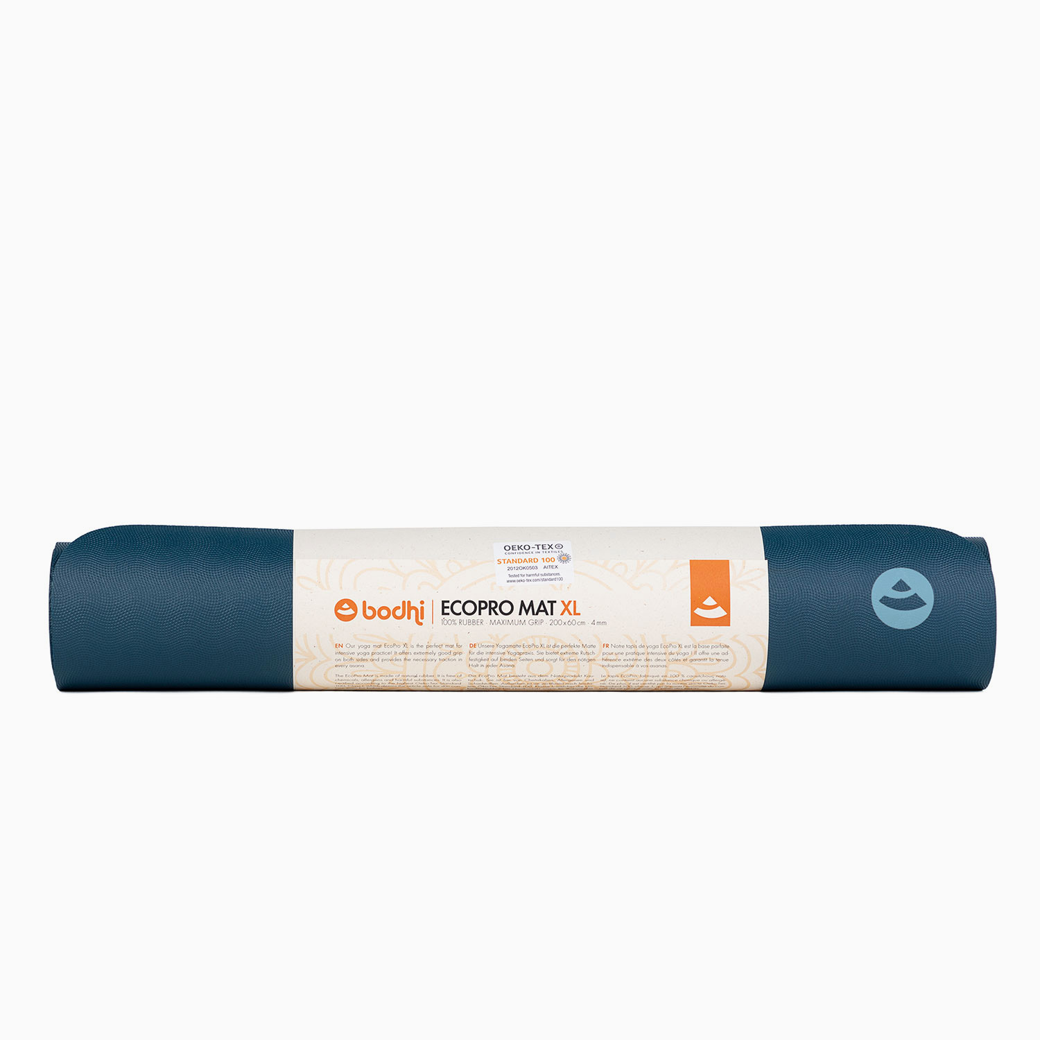 Yogamatte EcoPro XL Naturkautschuk Ozean