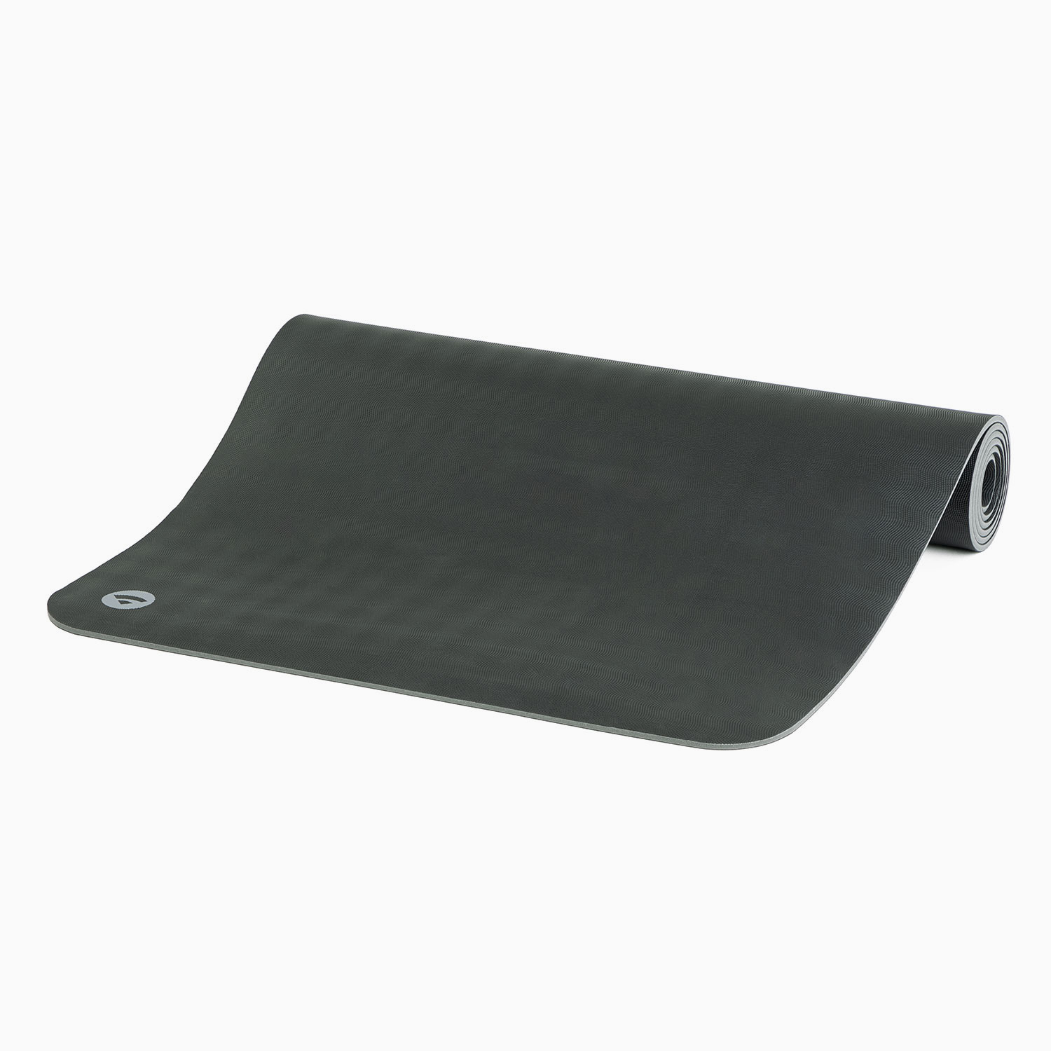 Yogamatte EcoPro Diamond Naturkautschuk Schiefergrau