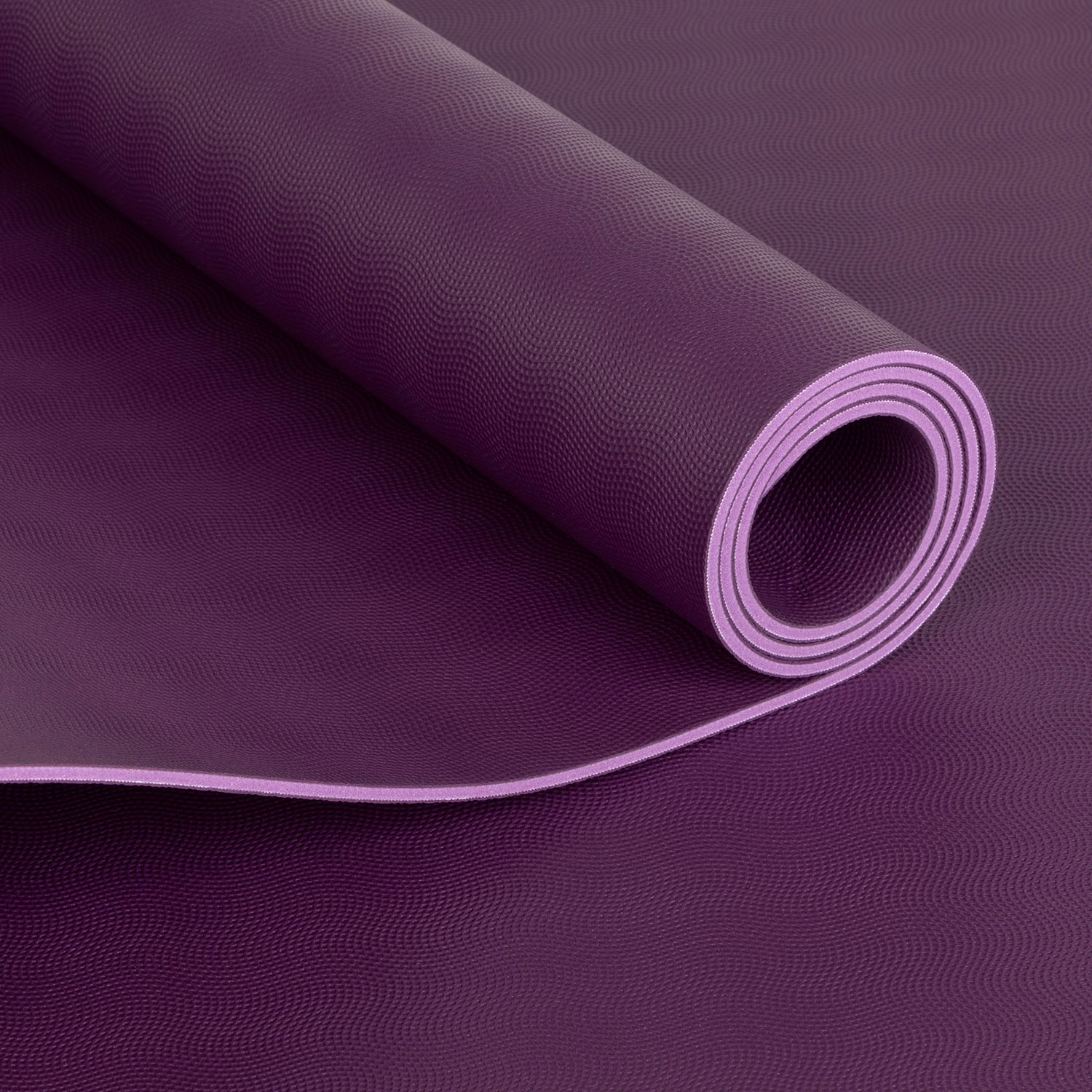 Yogamatte EcoPro XL Naturkautschuk Violett