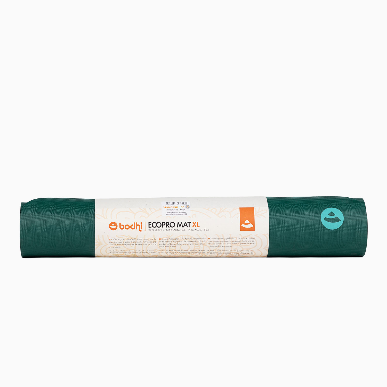 Yogamatte EcoPro XL Naturkautschuk Jungle Green