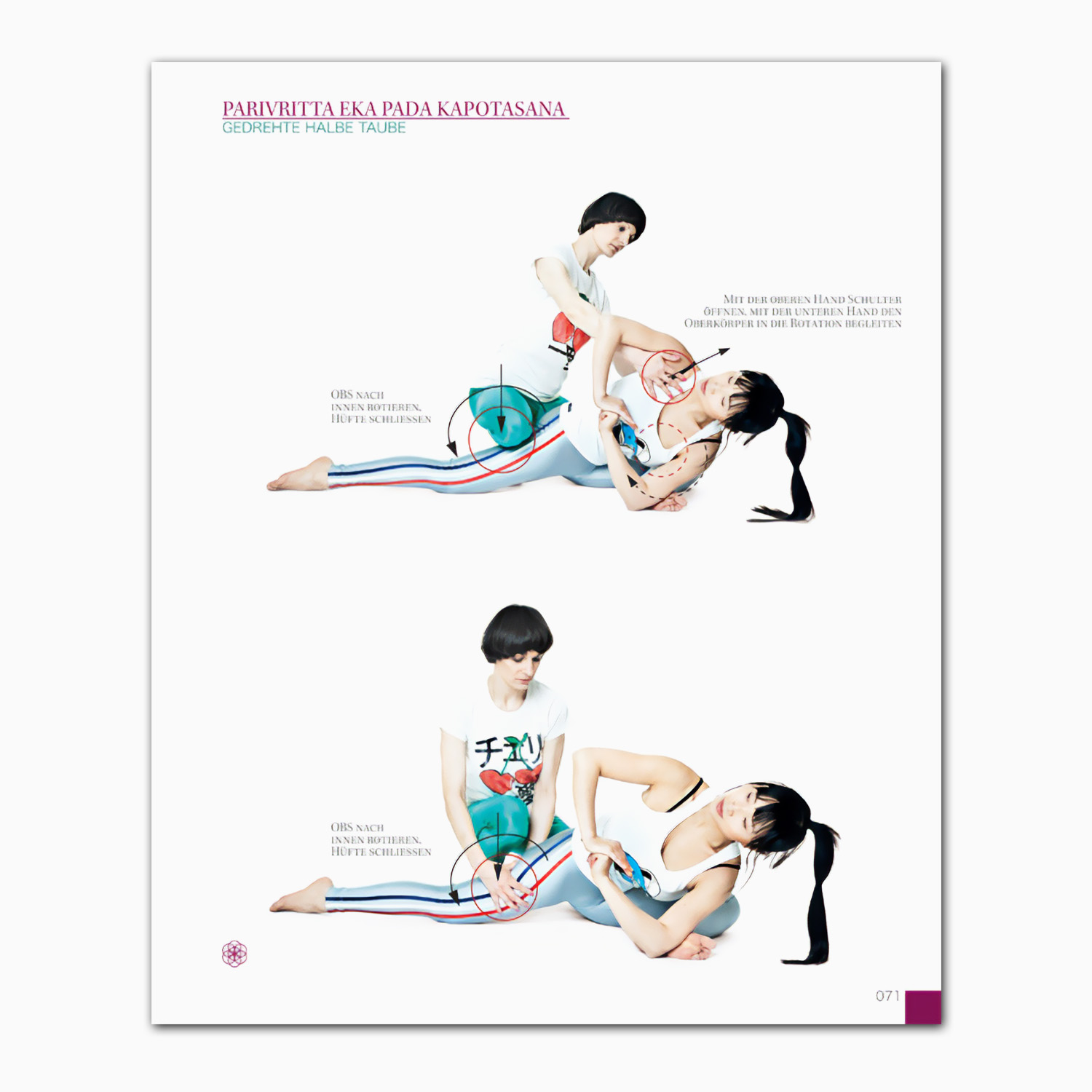 Hands On Yoga Buch von Nadezhda Georgiewa